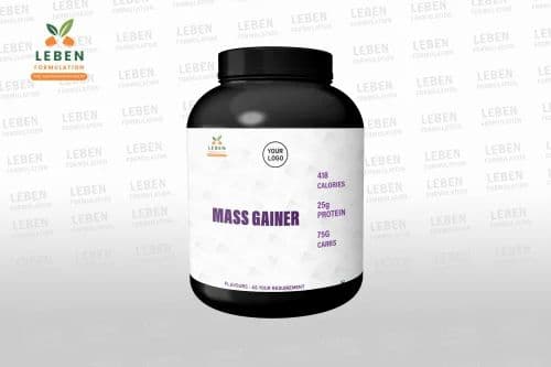 Mass Gainer - private label manufacturing by Leben Formulation