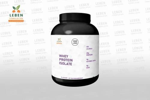 Whey Protein - private label manufacturing by Leben Formulation